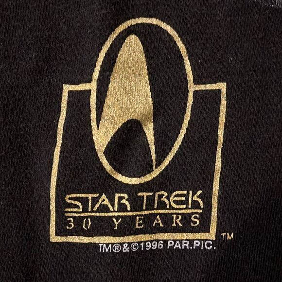 Vintage 1996 Star Trek Graphic T-Shirt - Picture 3 of 4